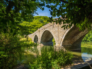 old stone bridge Ludlow