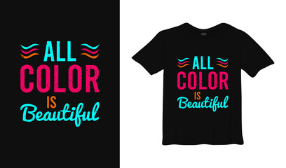 Naklejka premium inspirational typography t-shirt design template