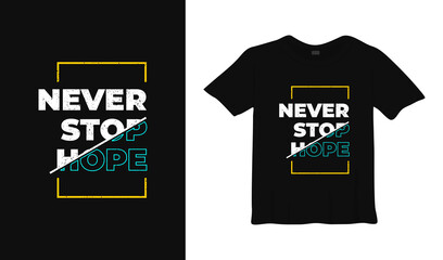 inspirational typography t-shirt design template