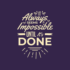 Obraz premium motivational quotes design 