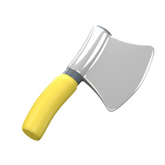 mini ax garden icon 3d illustration png high reslution