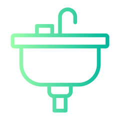 sink gradient icon