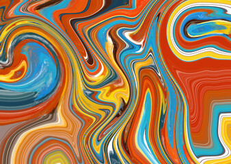 abstract background  seamless wave with lines color.