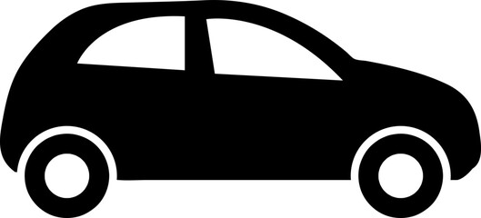 Car icon vector. Car icon in trendy flat style isolated on white background..eps