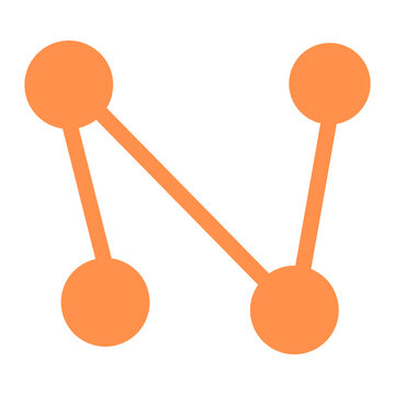 Network Nodes Connection Data Social Icon