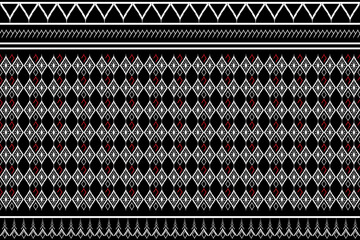 seamless pattern fabric background in Dark color 