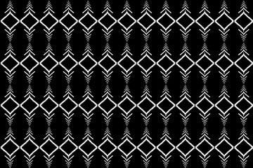black and white seamless fabric pattern  vector design for the your product and use anywhere