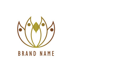 Golden line peacock logo design for symbols, icons, or others. pattern and graphic ornamental vecto