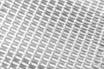 Rattan weaving crafts texture in seamless patterns white grey background