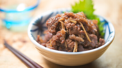 牛肉のしぐれ煮