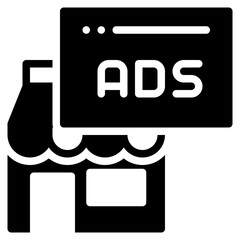 website store advertisement icon