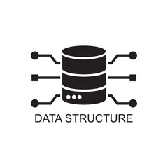 data structure icon , technology icon