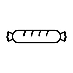 sausage icon vector design template in white background
