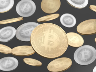 Bitcoins background
