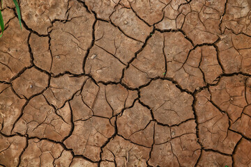cracks on the ground desert texture background earth climate ecology