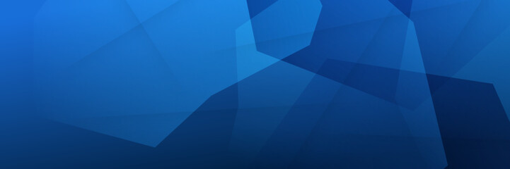 Fototapeta premium Modern blue abstract web banner background creative design
