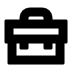 School Bag Flat Vector Icon