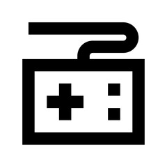 Obraz premium Gamepad Flat Vector Icon
