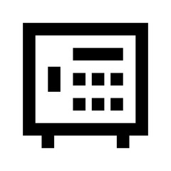 Locker Flat Vector Icon