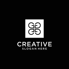 Letter G abstract company Logo Design