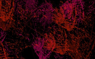 Abstract grunge texture black and red background