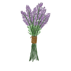 Fototapeta premium Lavender bouquet wedding