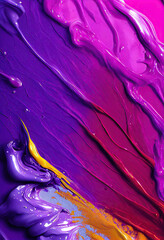 Beautiful rainbow paint splash background. Grunge textured fluid art wallpaper. 3d rendering 