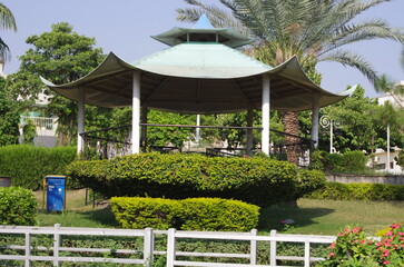gazebo in the park