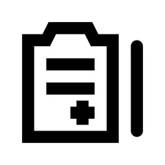 Prescription Flat Vector Icon