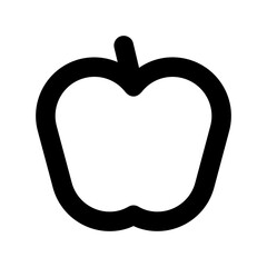 Apple Flat Vector Icon