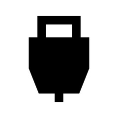 Usb Plug Flat Vector Icon