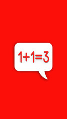 Notification of the promotion. Collection sale. Seasonal sale. Profit. Vertical image. 3D image. 3D rendering.