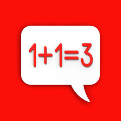 Obraz premium Notification of the promotion. Collection sale. Seasonal sale. Profit. Square image. 3D image. 3D rendering.