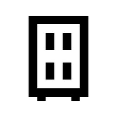 Cupboard Flat Vector Icon
