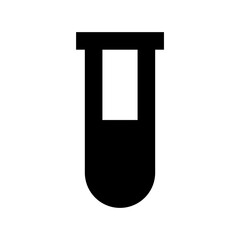Test Tube Flat Vector Icon