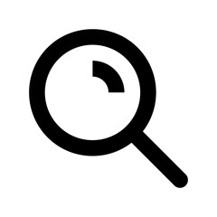 Magnifier Flat Vector Icon