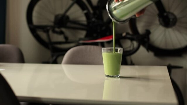 Energy drink preparation befor Workout, Before bike ride. 