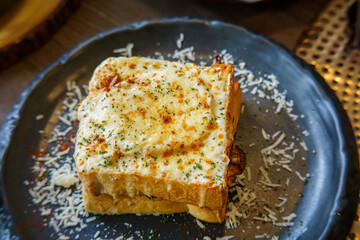 Baked Cheese Sandwich Bread