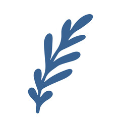 Obraz premium Simple leaf illustration for design element and ornament