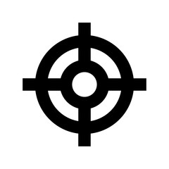 Target Flat Vector Icon