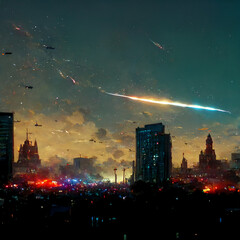 Fototapeta premium City of Future