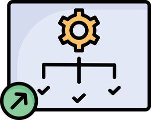 System configuration Vector Icon
