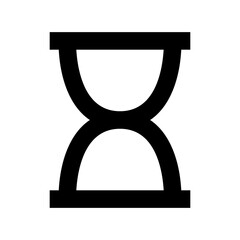 Hourglass Flat Vector Icon