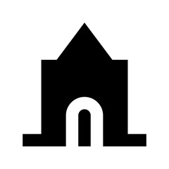 Lodge Flat Vector Icon