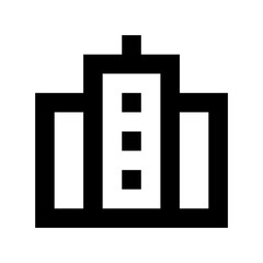 Skyline Flat Vector Icon