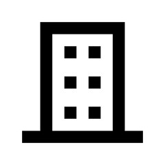Apartments Flat Vector Icon