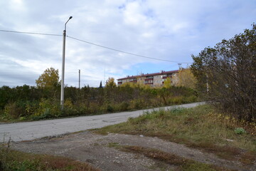 line in the countryside