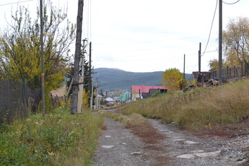 path in the mountains