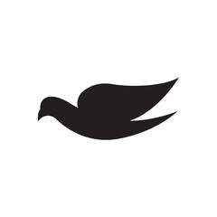 Dove Logo Template vector illustration