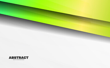 Abstract green and white color background